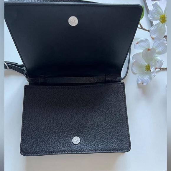 Treasure & Bond black pebbled crossbody bag - Picture 3 of 6